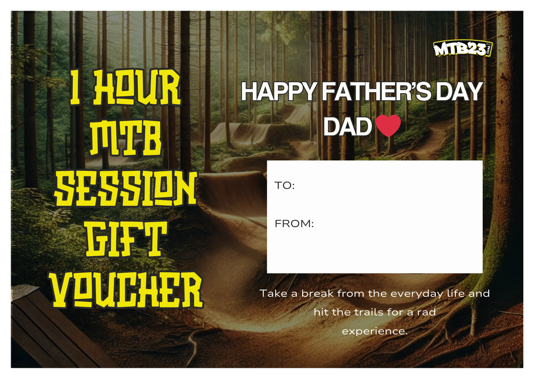 Father’s Day Gift Voucher – MTB23 Coaching Session